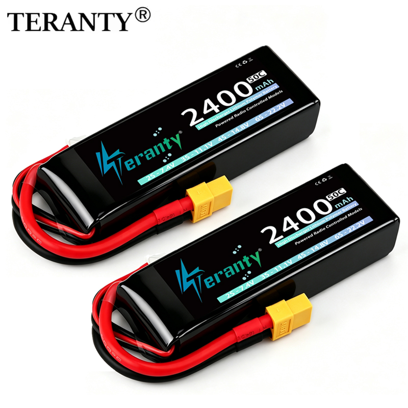 TERANTY 3S 2200/2400/2600mAh L - Drone Battery Plate recension och pris