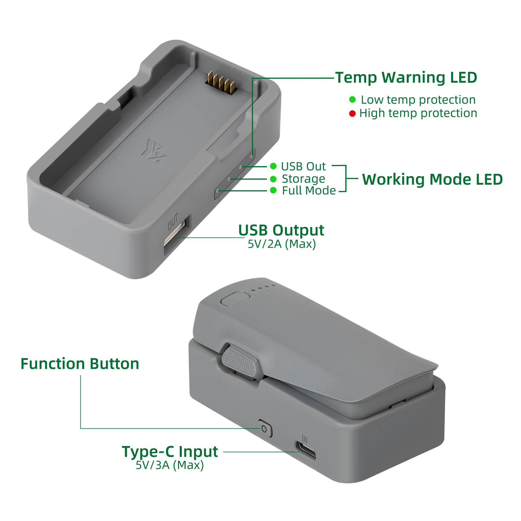 USB Battery Charger For DJI NE - Drone Battery Balance Charger recension och pris