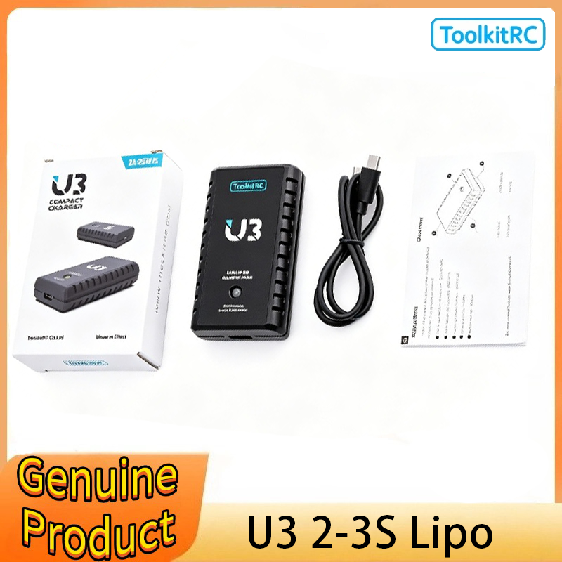 ToolkitRC U3 2-3S LiPo UN3 4-8 - Drone Battery 3S recension och pris