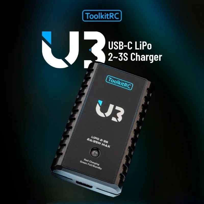 ToolkitRC U3 2-3S LiPo UN3 4-8 - Drone Battery 3S recension och pris