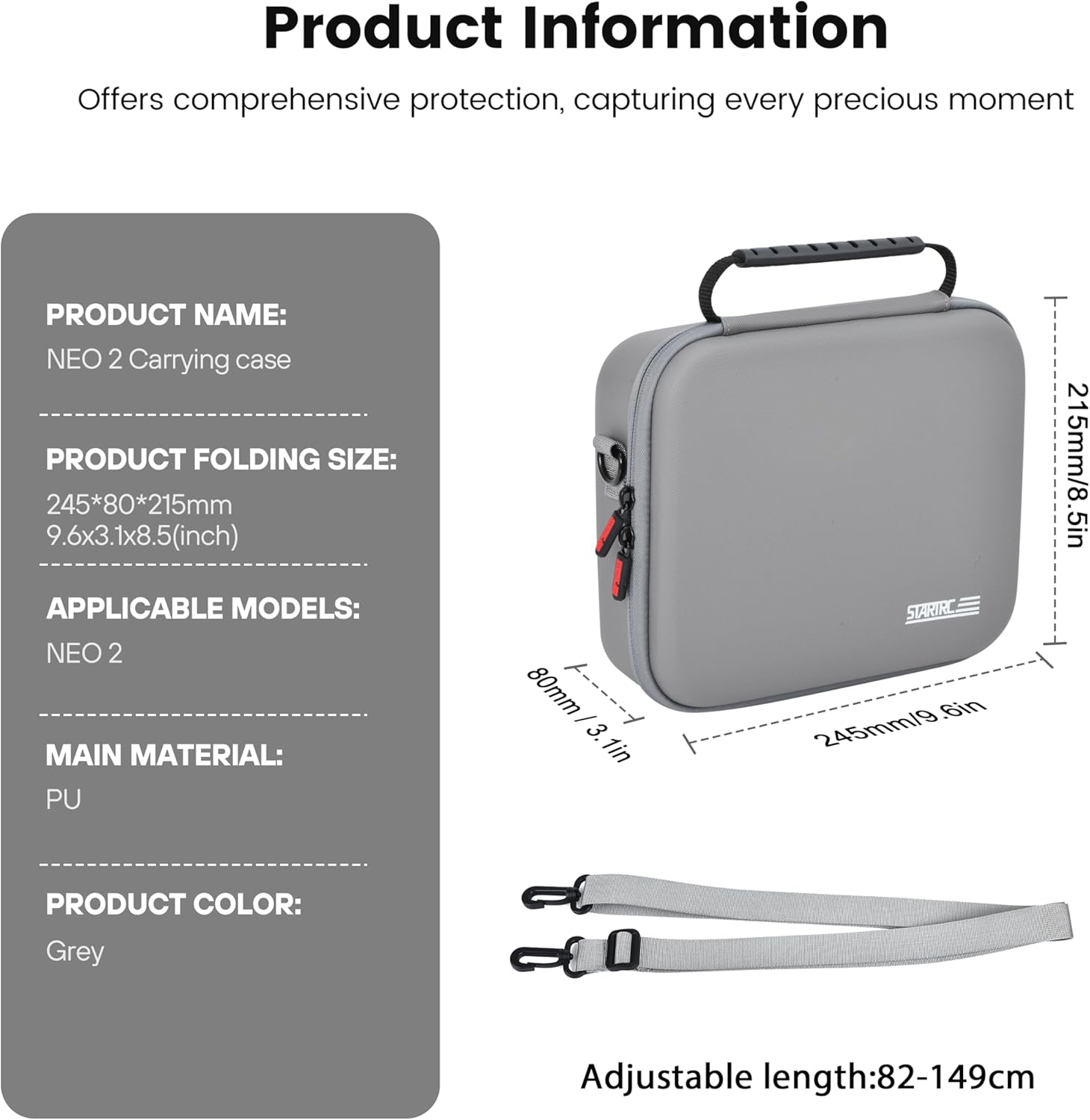 STARTRC Neo 2 Portable PU Shou - Drone Battery Box recension och pris