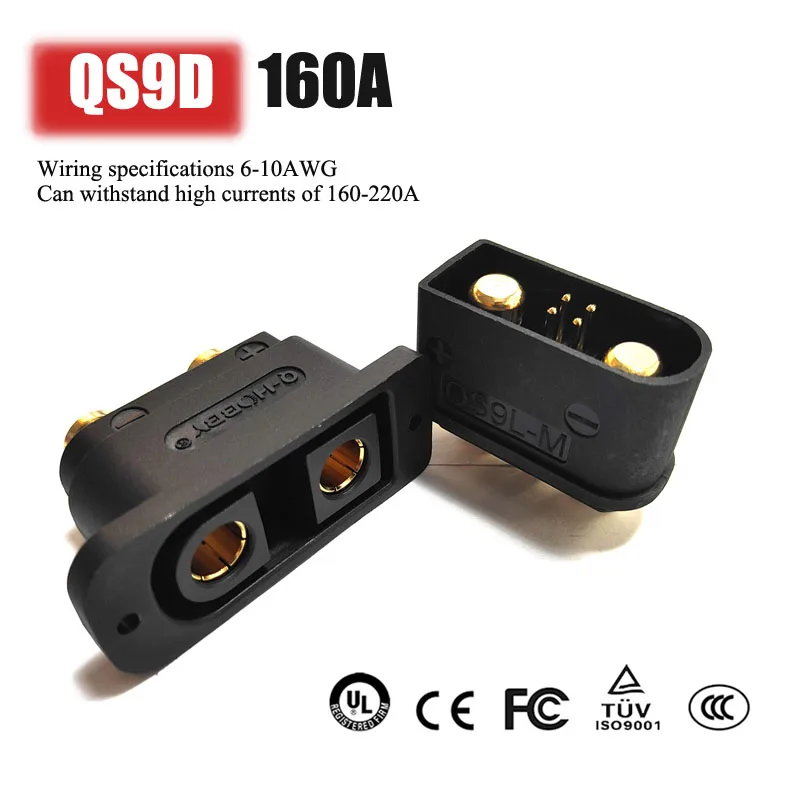 QS9D Anti Spark Connector 160A - Drone Battery Plate recension och pris