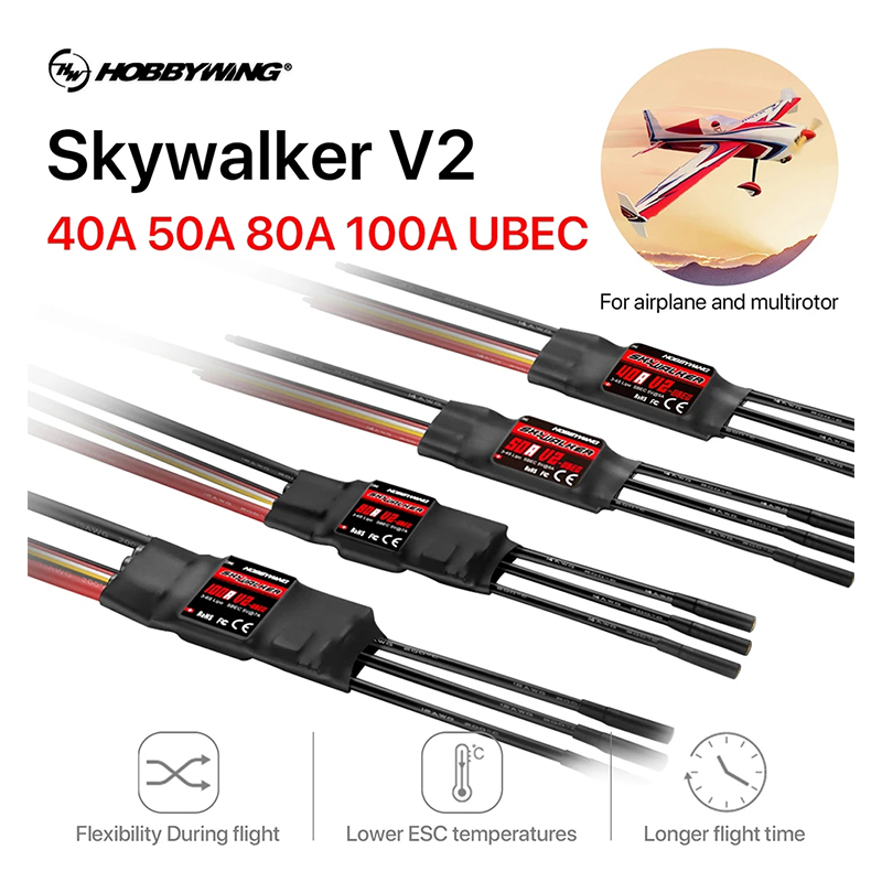 Original Hobbywing SKYWALKER S - Drone Battery 6S recension och pris