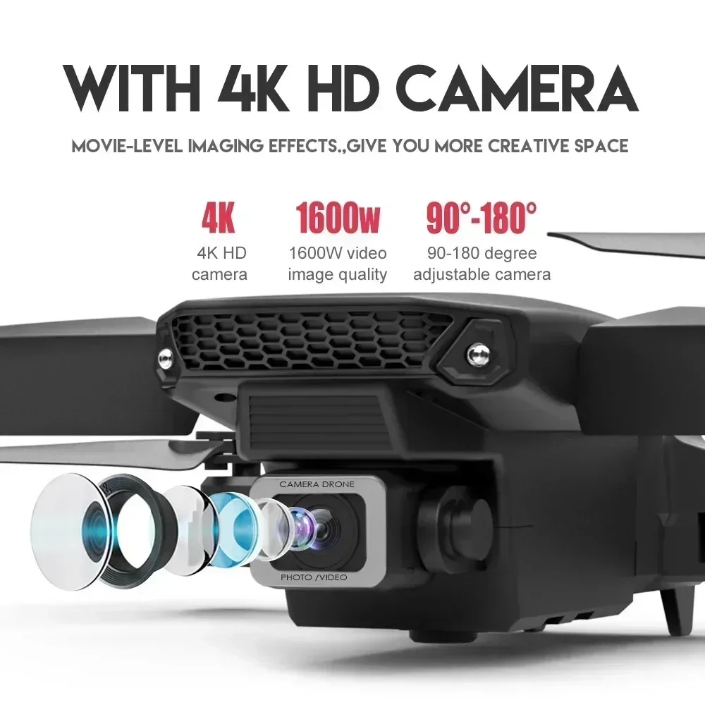 E88 Pro WIFI FPV Drone Wide An - Drone Battery Box recension och pris