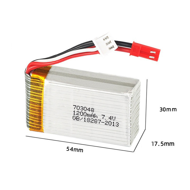 Lipo Battery 2S 7.4V 1200mAh 7 - Drone Battery Plate recension och pris