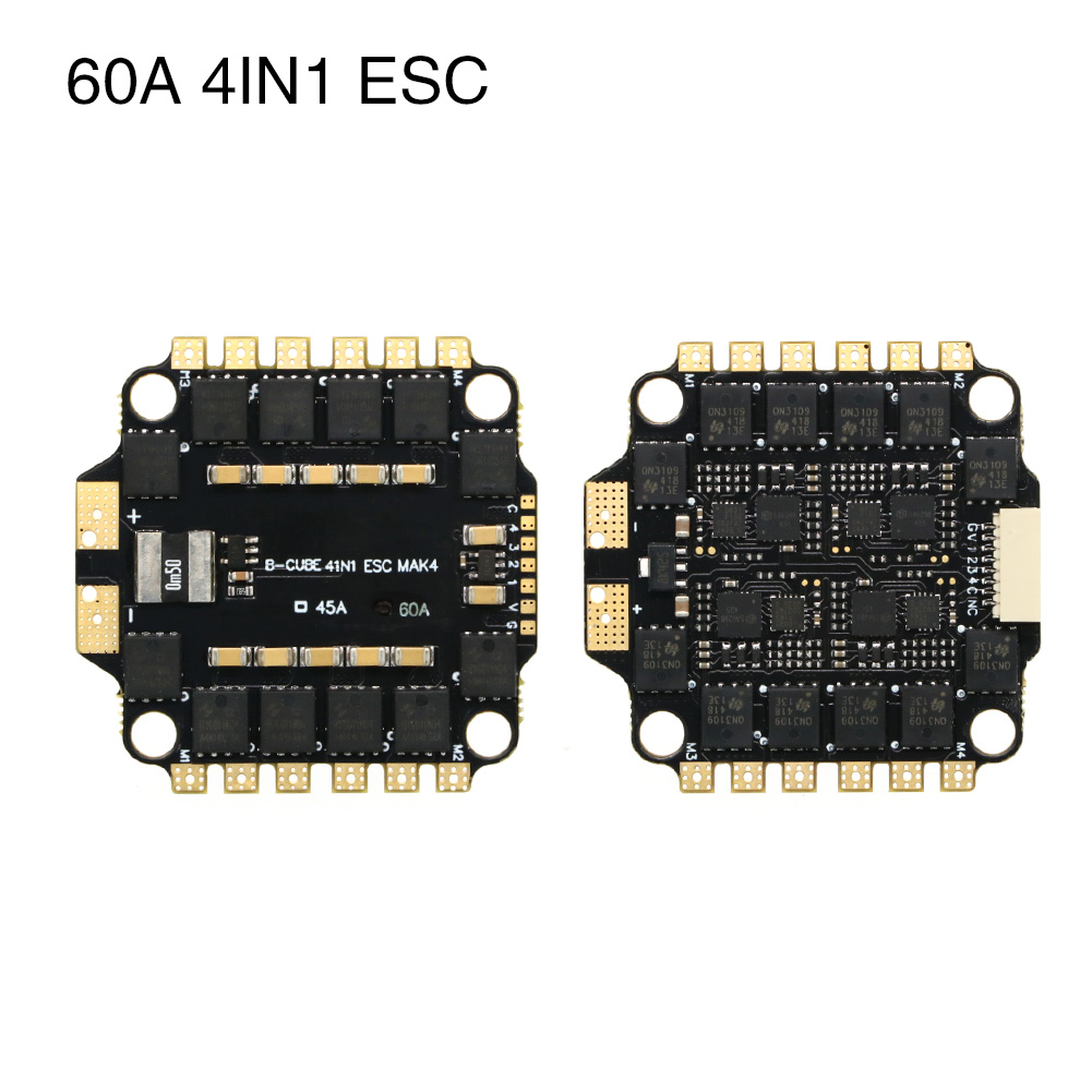 UAngel 4IN1 45A 60A ESC BLHELI - Drone Battery 6S recension och pris