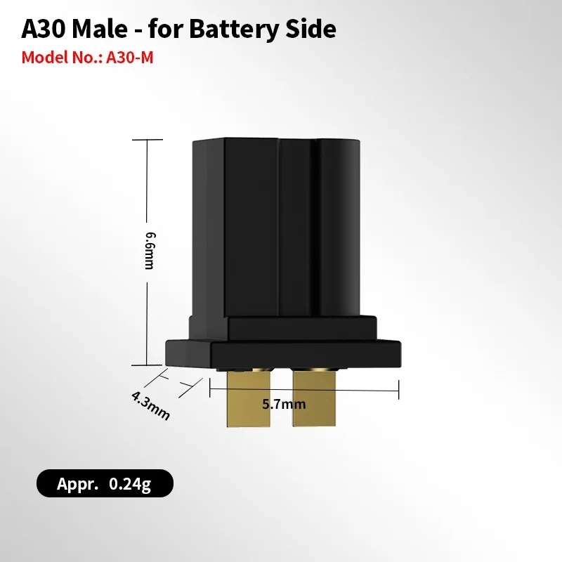 5Pcs GAONENG A30/BT2.0 Female  - Drone Battery Plate recension och pris