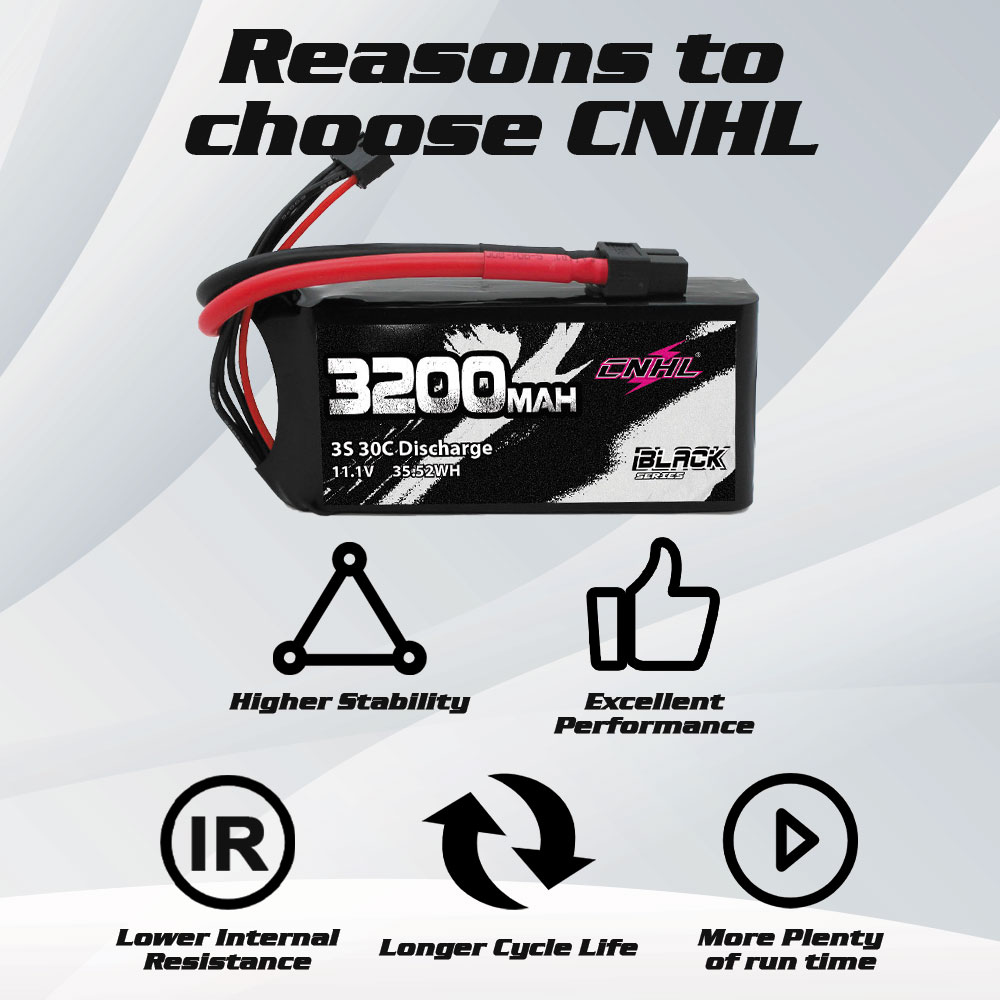 2pcs CNHL 3S Lipo Battery 40C  - Drone Battery 3S recension och pris