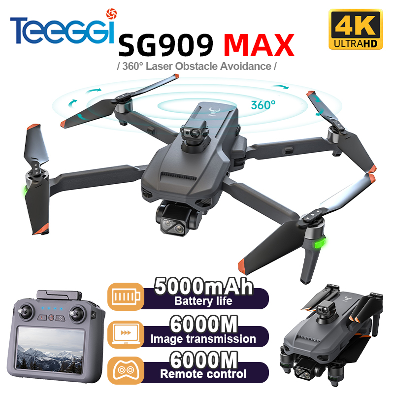 Teeggi SG909 MAX GPS Drone Wit - Drone Battery Box recension och pris