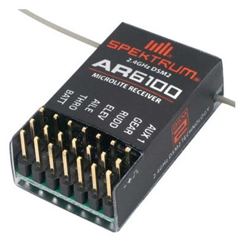 AR6100 DSM2 6CH 2.4GHz Receive - Drone Battery Plate recension och pris