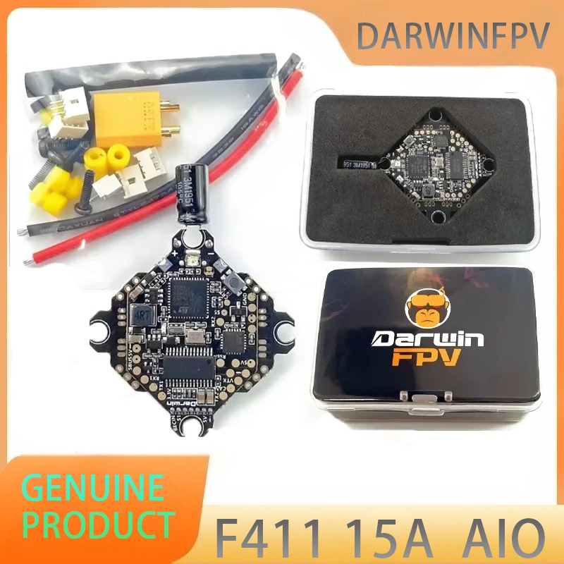 DarwinFPV F411 AIO Flight Cont - Drone Battery 3S recension och pris