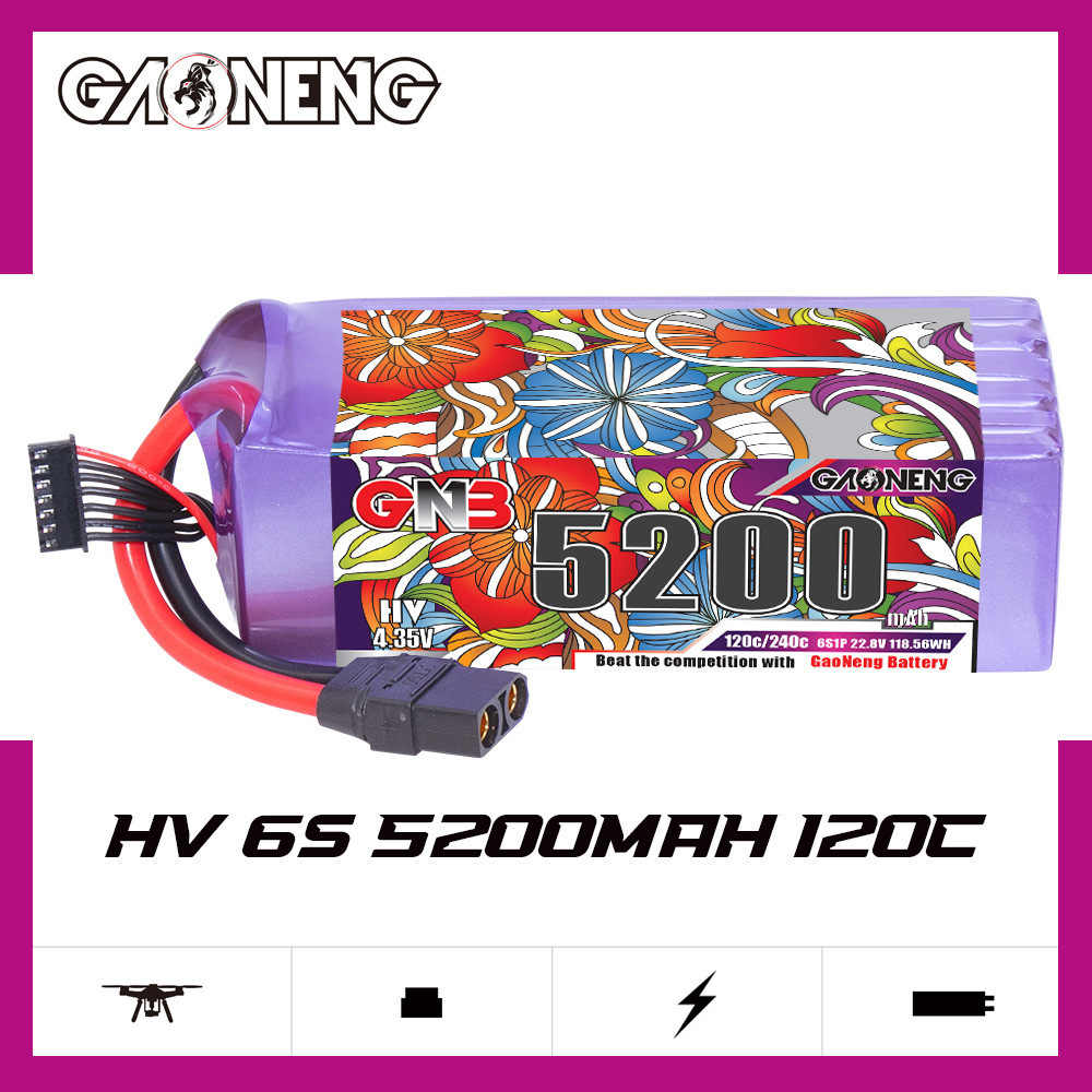 GNB Lipo Battery 6S 22.8V 3000 - Drone Battery Plate recension och pris