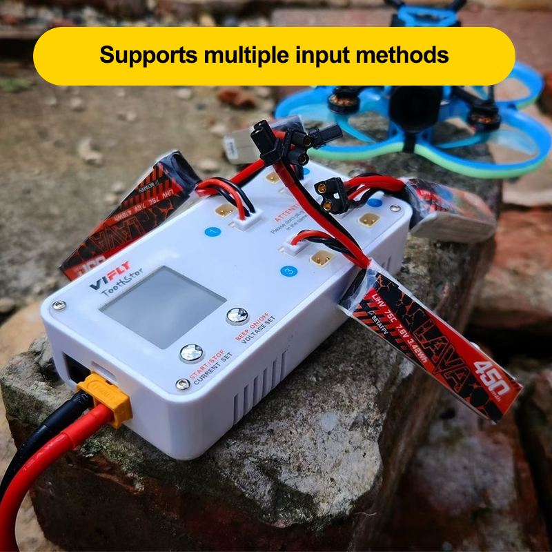 VIFLY Toothstor 4 Channel 2S L - Drone Battery Balance Charger recension och pris