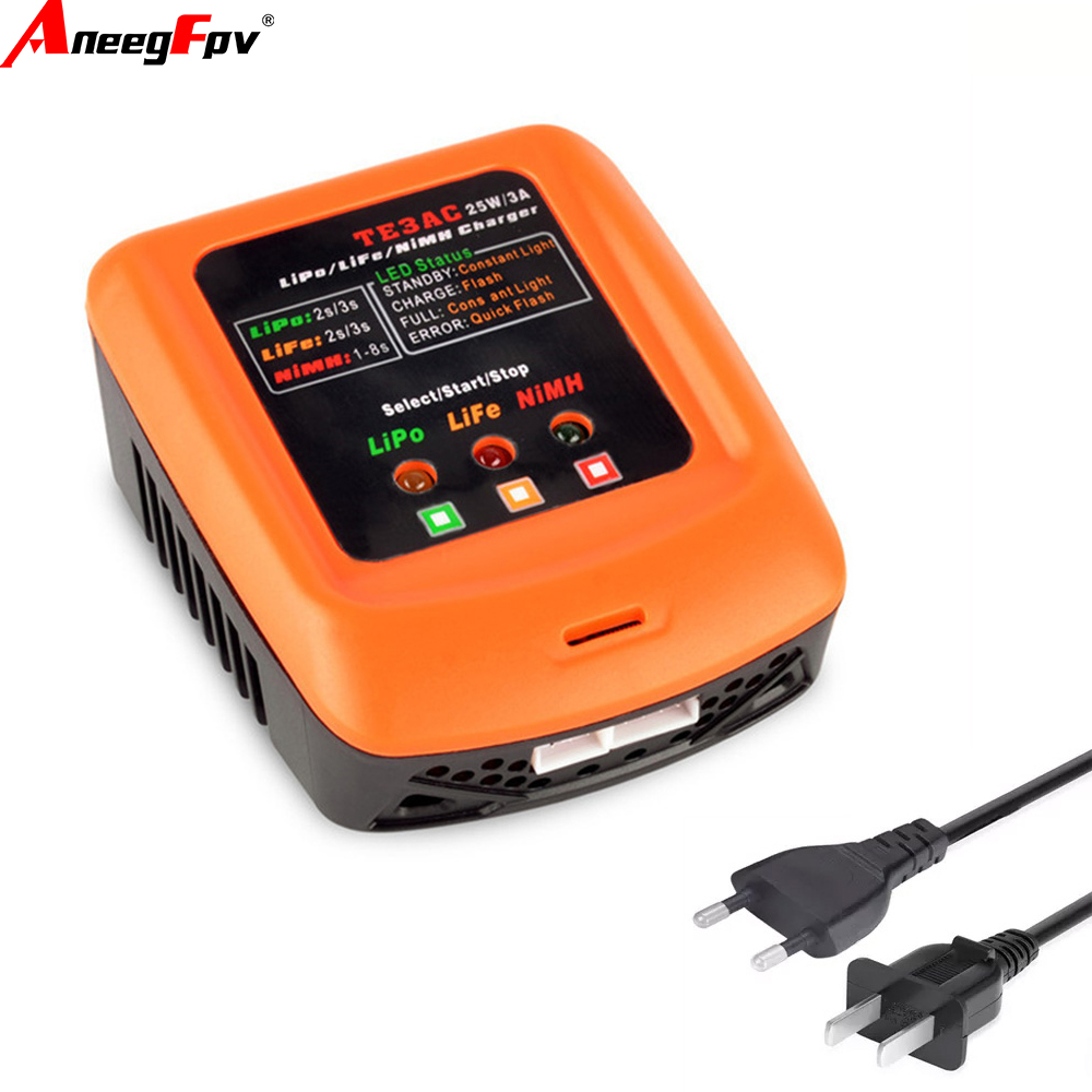 TE3AC 100V-240V  25W/3A Profes - Drone Battery Balance Charger recension och pris