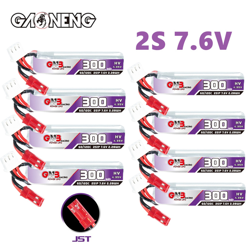 GAONENG GNB 2S 7.6V 300mAh 60C - Drone Battery Plate recension och pris