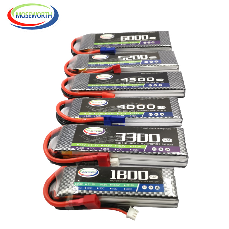 2S 3S 4S 6S 2200 4200 5200 600 - Drone Battery 3S recension och pris