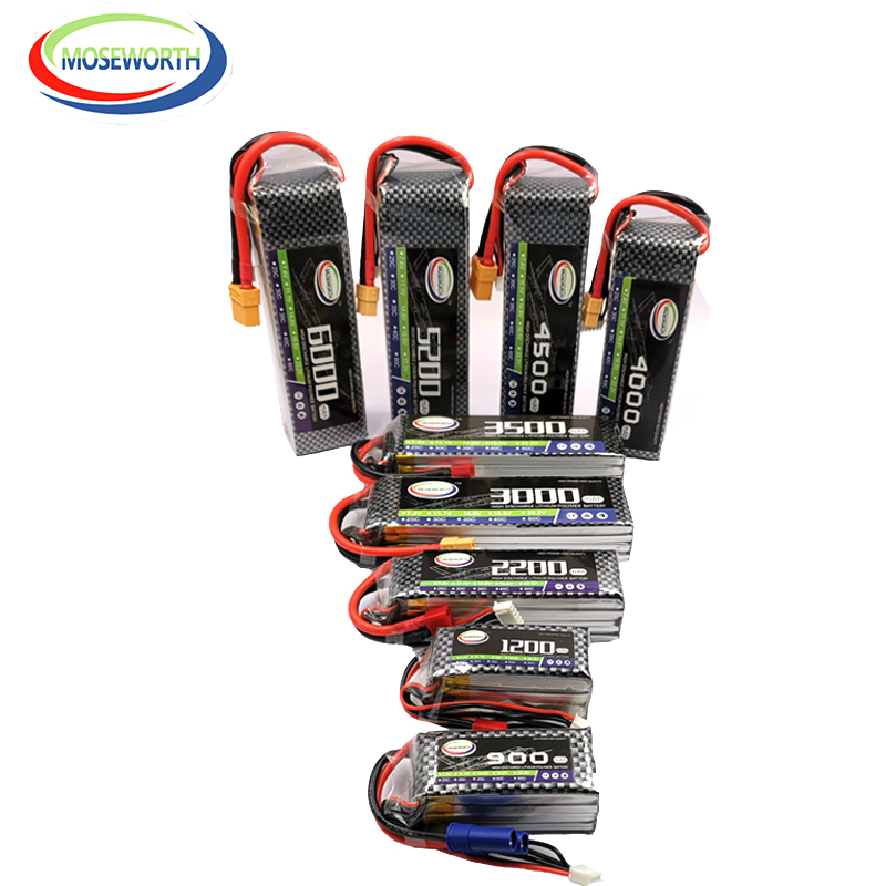 2S 3S 4S 6S 2200 4200 5200 600 - Drone Battery 3S recension och pris