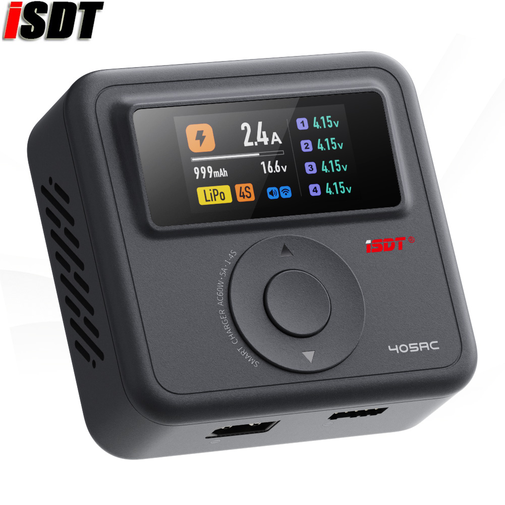 ISDT 405AC GaN 60W Smart Balan - Drone Battery Smart recension och pris